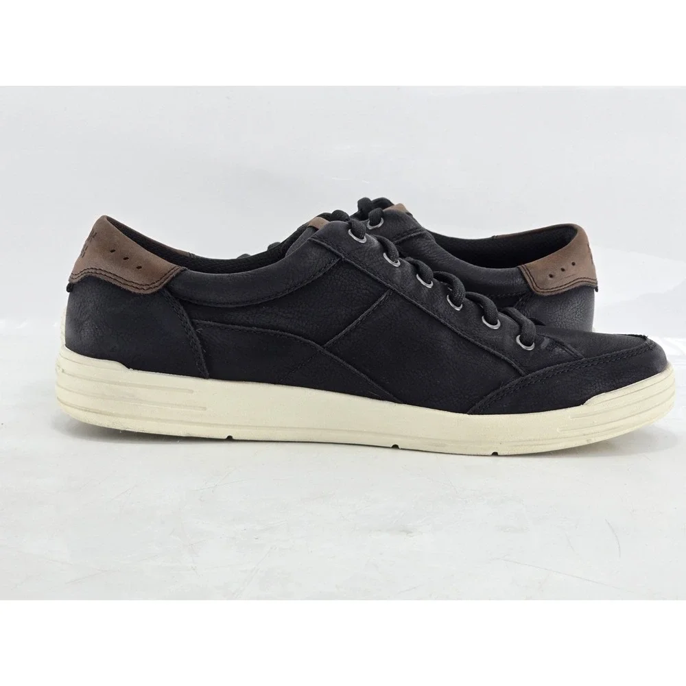 Men's Nunn Bush KORE City Walk Oxford Sneaker Lace Up Black Used‎ Sz 10.5 M